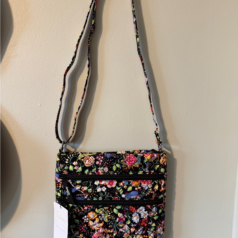 Vera Bradley Disney Classics on the Green Triple Zip Hipster